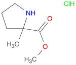 Methyl 2-methylpyrrolidine-2-carboxylate hydrochloride