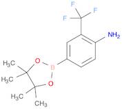 4-(4,4,5,5-tetramethyl-1,3,2-dioxaborolan-2-yl)-2-(trifluoromethyl)aniline