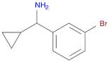 (3-BROMOPHENYL)(CYCLOPROPYL)METHANAMINE