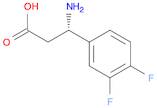 (3S)-3-AMINO-3-(3,4-DIFLUOROPHENYL)PROPANOIC ACID