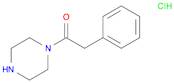 2-Phenyl-1-(piperazin-1-yl)ethanone hydrochloride