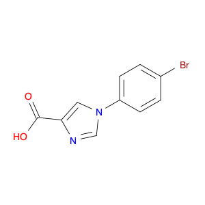 1H-Imidazole-4-carboxylic acid, 1-(4-bromophenyl)-