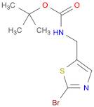 tert-butyl((2-bromothiazol-5-yl)methyl)carbamate