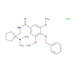4-(benzyloxy)-N-{[1-(dimethylamino)cyclopentyl]methyl}-3,5-dimethoxybenzamide hydrochloride