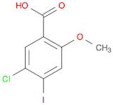 5-Chloro-4-iodo-2-methoxybenzoic acid