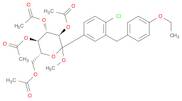 D-Glucopyranoside, Methyl 1-C-[4-chloro-3-[(4-ethoxyphenyl)Methyl]phenyl]-, tetraacetate