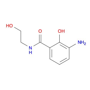 3-Amino-2-hydroxy-N-(2-hydroxyethyl)benzamide