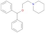 1-(2-benzhydryloxyethyl)piperidine