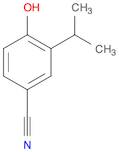 Benzonitrile, 4-hydroxy-3-(1-methylethyl)- (9CI)