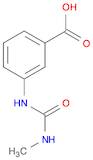 Benzoic acid, 3-[[(methylamino)carbonyl]amino]- (9CI)