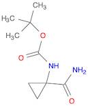 Carbamic acid, [1-(aminocarbonyl)cyclopropyl]-, 1,1-dimethylethyl ester (9CI)