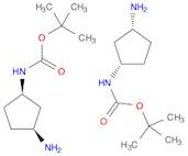 Carbamic acid, [(1R,3S)-3-aminocyclopentyl]-, 1,1-dimethylethyl ester, rel-