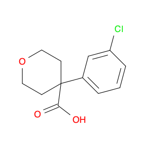 4-(3-chlorophenyl)oxane-4-carboxylic acid