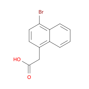 4-Bromo-1-naphthaleneacetic acid