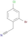 2-BROMO-4-CHLOROPHENYLACETONITRILE