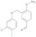 3-[(3-Chloro-4-Fluorophenoxy)Methyl]-4-Methoxybenzaldehyde