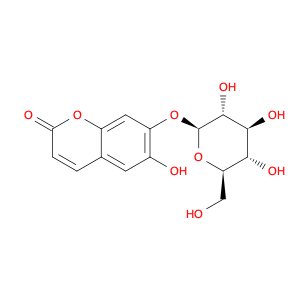 7-(β-D-Glucopyranosyloxy)-6-hydroxy-2H-1-benzopyran-2-one
