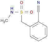 1-(2-CYANOPHENYL)-N-METHYLMETHANESULFONAMIDE