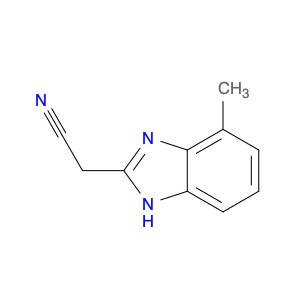 1H-Benzimidazole-2-acetonitrile,4-methyl-(9CI)