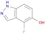 1H-Indazol-5-ol, 4-fluoro- (9CI)