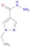 1H-Pyrazole-4-carboxylicacid,1-ethyl-,hydrazide(9CI)