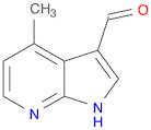 1H-Pyrrolo[2,3-b]pyridine-3-carboxaldehyde, 4-methyl-