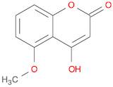 4-Hydroxy-5-methoxy-2H-1-benzopyran-2-one