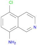 8-Isoquinolinamine,5-chloro-(9CI)