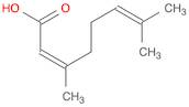 (2Z)-3,7-Dimethyl-2,6-octadienoic acid