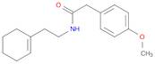 N-[2-(1-cyclohexen-1-yl)ethyl]-2-(4-methoxyphenyl)acetamide