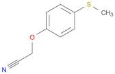 2-[4-(Methylthio)phenoxy]acetonitrile