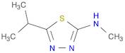 1,3,4-Thiadiazol-2-amine, N-methyl-5-(1-methylethyl)-