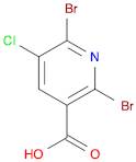 2,6-dibroMo-5-chloronicotinic acid