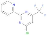 4-chloro-2-pyridin-2-yl-6-trifluoromethyl-pyrimidine