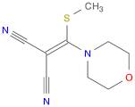 (METHYLTHIO)(MORPHOLIN-4-YL)METHYLENE]MALONONITRILE