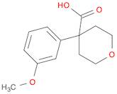 4-(3-Methoxyphenyl)tetrahydro-2H-pyran-4-carboxylic acid