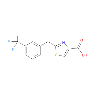 2-(3-(TrifluoroMethyl)benzyl)thiazole-4-carboxylic acid