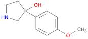 3-(4-METHOXYPHENYL)-3-PYRROLIDINOL