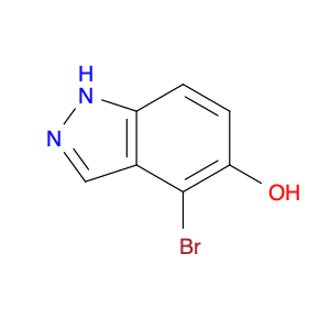 1H-Indazol-5-ol,4-broMo-