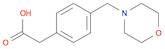 2-(4-(Morpholinomethyl)phenyl)acetic acid