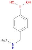 4-((MethylaMino)Methyl)phenylboronic acid