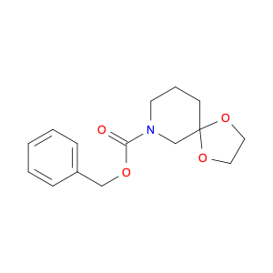 1,4-Dioxa-7-azaspiro[4.5]decane-7-carboxylic acid, phenylMethyl ester