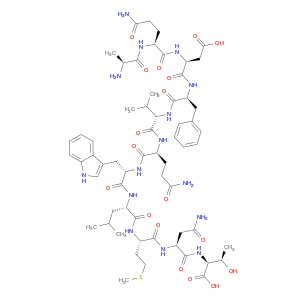 H-Ala-Gln-Asp-Phe-Val-Gln-Trp-Leu-Met-Asn-Thr-OH