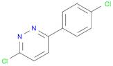 3-CHLORO-6-(4-CHLOROPHENYL)-PYRIDAZINE