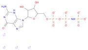 GUANYLYL-5'-IMIDODIPHOSPHATE, TETRALITHIUM SALT