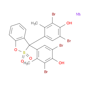 Phenol,4,4'-(2,2-dioxido-3H-1,2-benzoxathiol-3-ylidene)bis[2,6-dibromo-3-methyl-, monosodium salt