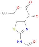 ETHYL 2-(2-FORMYLAMINO-1,3-THIAZOL-4-YL)-2-OXOACETATE