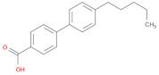 4-(4-n-Pentylphenyl)benzoic acid