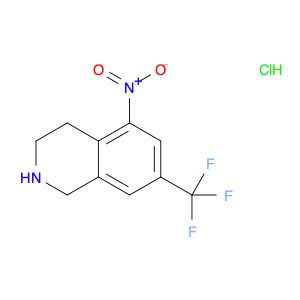5-Nitro-7-(trifluoromethyl)-1,2,3,4-tetrahydroisoquinoline hydrochloride