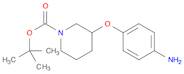 3-(4-AMINO-PHENOXY)-PIPERIDINE-1-CARBOXYLIC ACID TERT-BUTYL ESTER